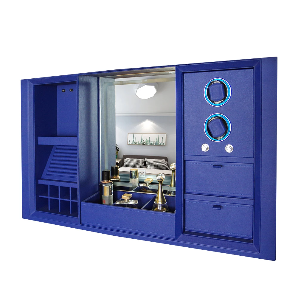 2024 Новейший скрытый туалетный столик, интеллектуальный туалетный столик для макияжа, автоматический подъемный туалетный столик