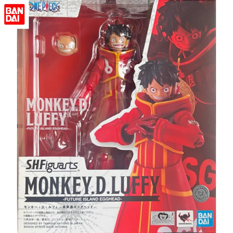 

Bandai SHF One Piece Luffy Future Island Egghead Arc Action Figure Toy Model Collectible Gift in Stock Shipped Within 24 Hours