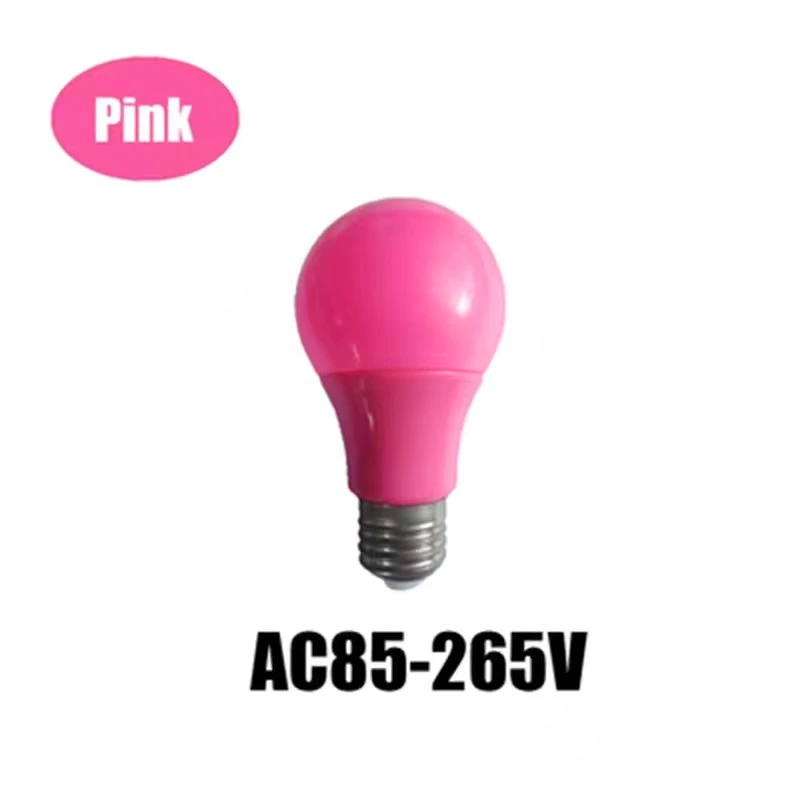 カラフルな LED 電球 E27 ランプ Led バーライト 3 ワット 5 ワット 7