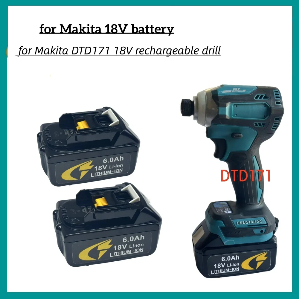 For Makita Electric Tool 18V Battery BL1840 BL1850 BL1830 BL1860B