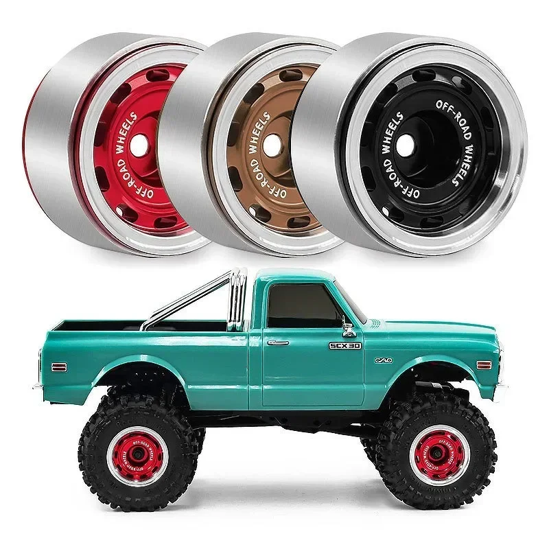 

0.7 Inch RC Crawler Wheel Rims Set (4PCS) for 1/30 Axial SCX30 Bronco Wrangler K10 Redcat Ascent-32 (Rims Only)