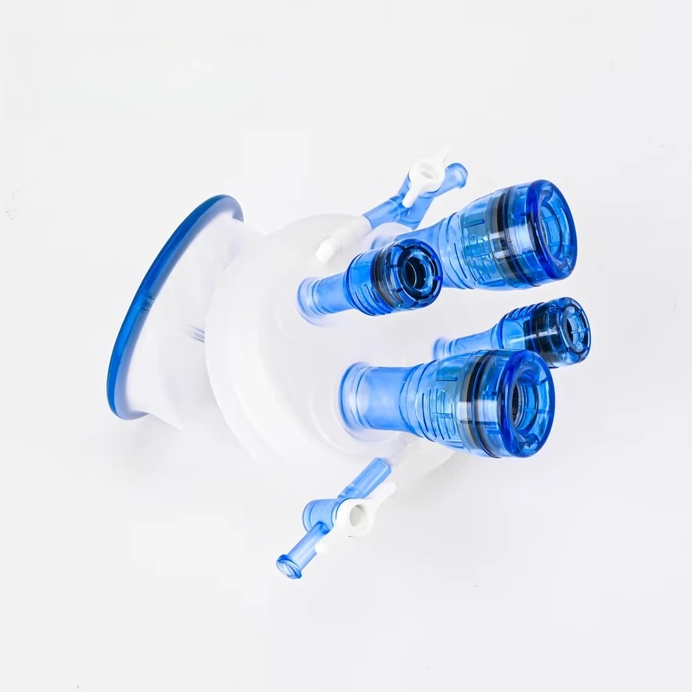 New Surgery Multi-channels Disposable Single Port Trocar With Wound Protector for  Medical Use fast shipping