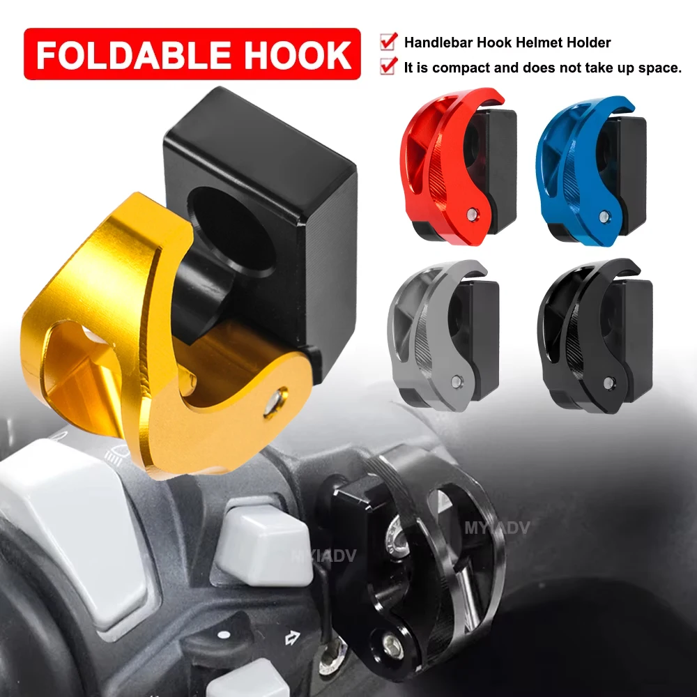 Motorcycle Handlebar Pump Hook Helmet Storage Foldable Hook For Zontes 150D 150M 350E 350D 350M 310M 368 E/D/M/G/K 350 R/V/X/T