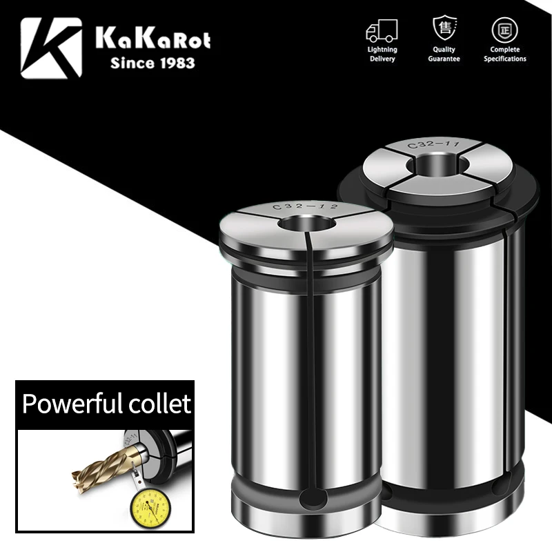 KaKarot SC Collet Chuck C32 Holding Tool System Strong Gifping Range 3-25Mm CNC Collet Chuck Holding Tool Powerfull Gipping