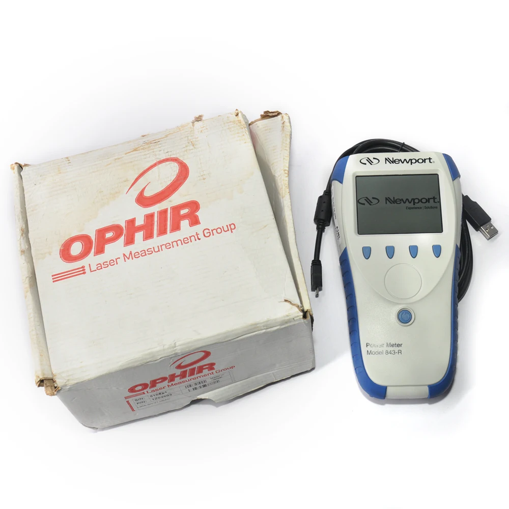 Medidor de potencia óptica Newport 843-R con kit de sonda OPHIR A30A-SH-V1, instrumentos de medición de potencia óptica para experimentos ópticos
