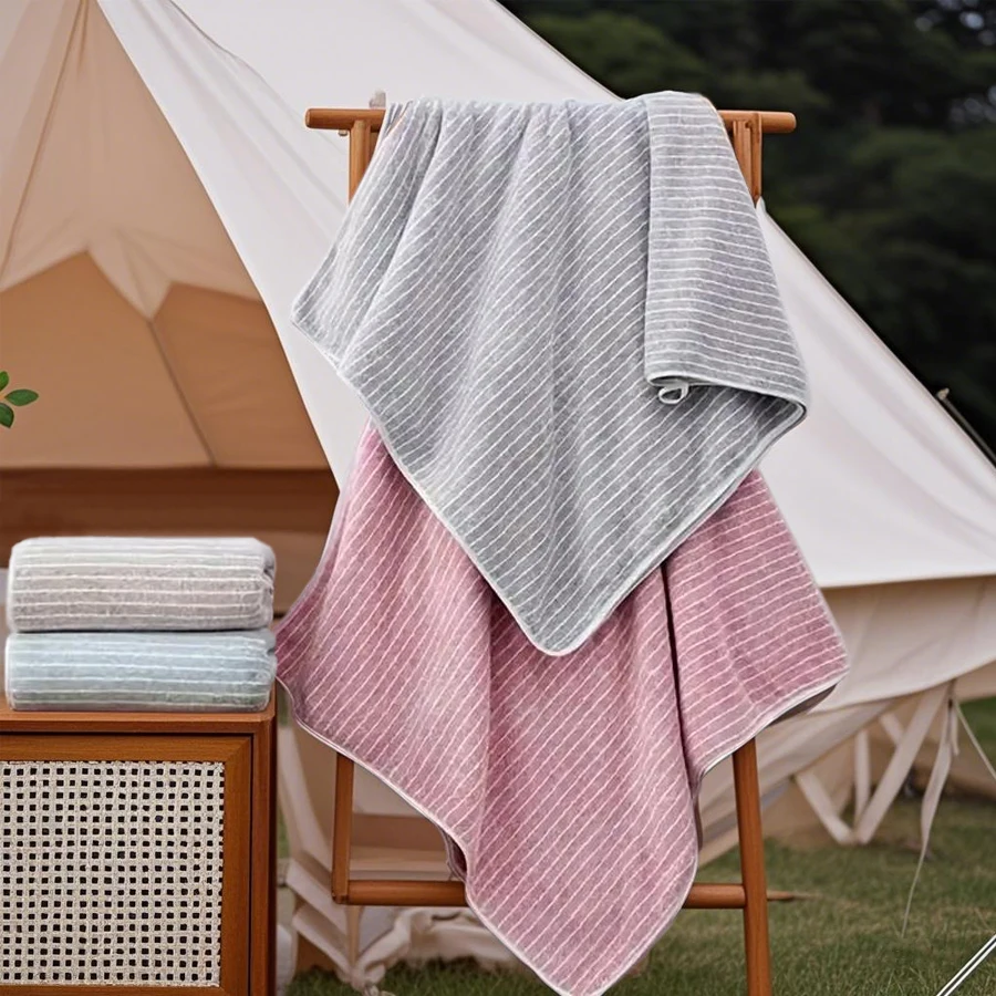 6-Piece Coral Fleece Bath Towel & Washcloth Set 5