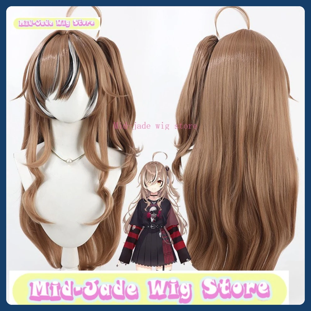 

Mid-jade Wig Store Virtual Singer Nanashi Mu Cosplay Wig Halloween Anime Role-playing Synthetic Hair Anime Wig