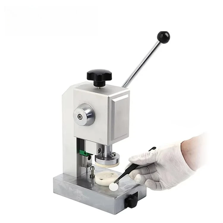 Lab Coin Cell Battery Disc Cutter Cutting Machine For Punching Electrode And Separator