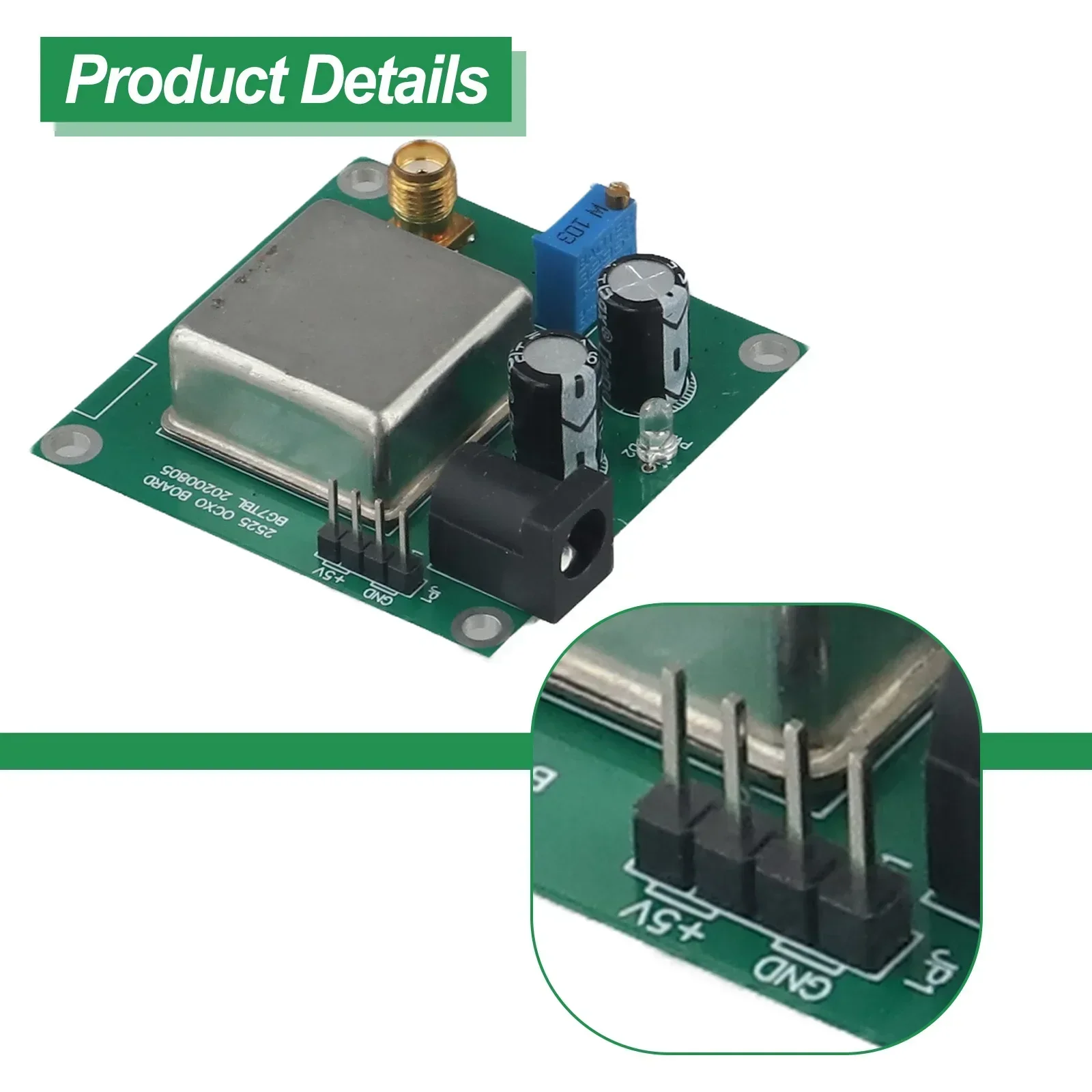 

Made Of High Quality Oscillator Constant Temperature MHz DBM MHz Frequency OCXO Board OCXO Board Sine Wave