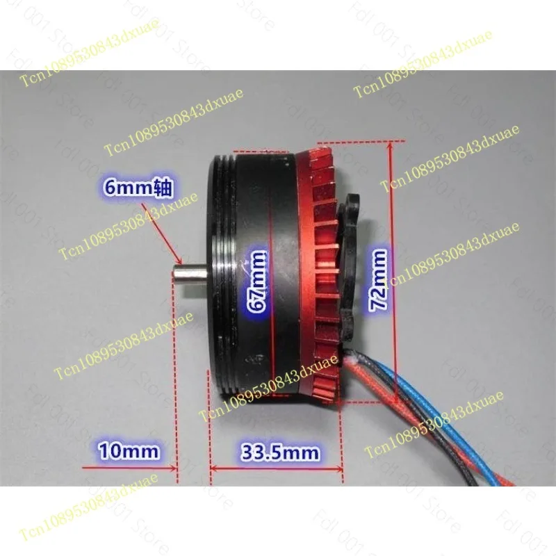 6010 130KV Brushless Motor 5.1kg Thrust for DJI MG-1 MG-1S E2000 M600 Pro Drone