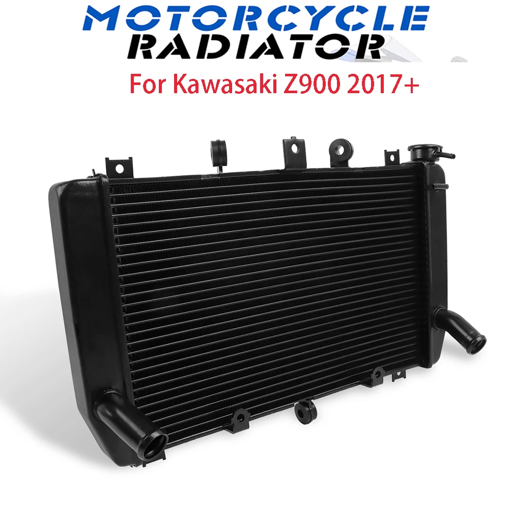 

For Kawasaki Z900 Z 900 2017-2023 Motorcycle Accessories Engine Aluminum Cooler Cooling Coolant Radiator Water Tank