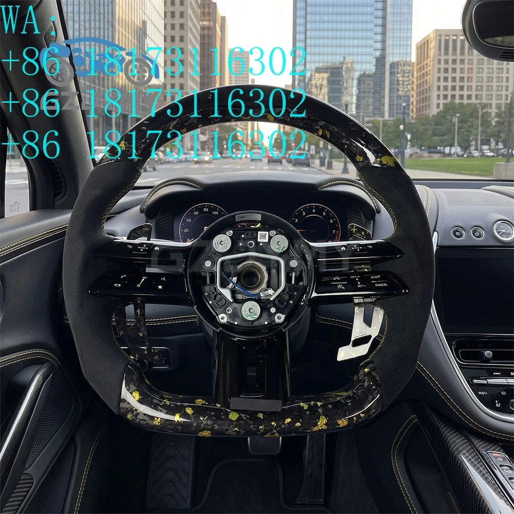 Factory Discounts Forged Pattern Carbon Fiber Steering Wheel for  W204 W205 W166 W212 W213 W220 W221 W222 W463 C200 C250 C300 C6