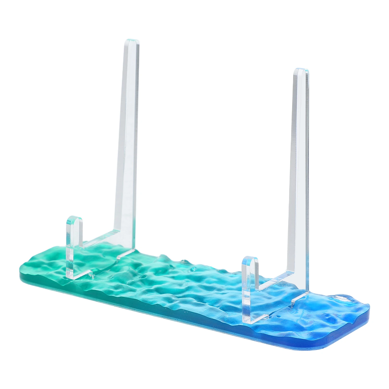 

Clear Transparent Acrylic Display Stand Small Compact Rack For Enamel Pins Badges Medals Collectibles Business Cards Picture