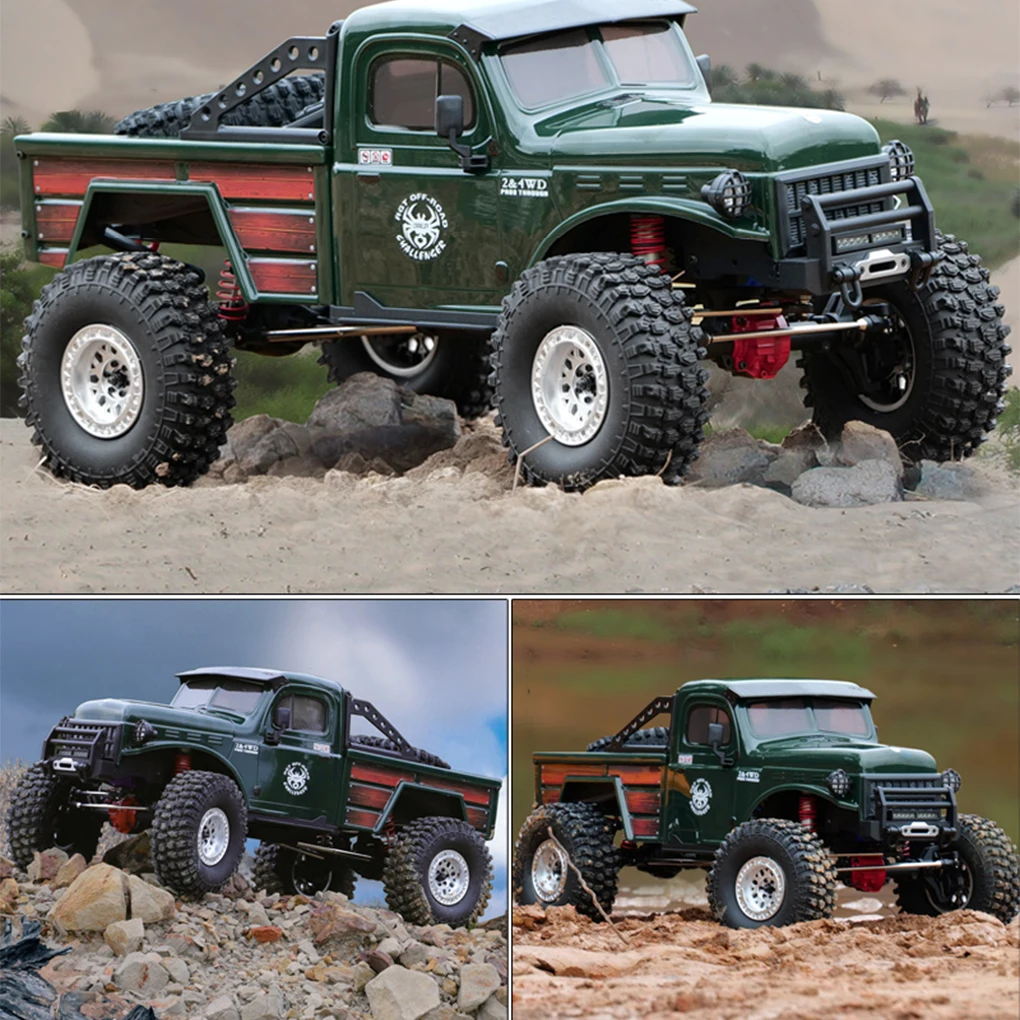 1/10 RGT EX86170 챌린저 4WD RC카 RTR 2.4GHZ 클라이밍 오프로드 모델 고속 저속 도어 액슬 전동 리모컨 장난감