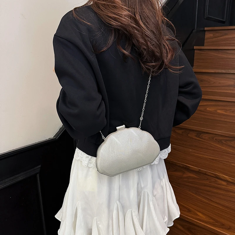 

Chain Solid Color Candy Color Niche Design Women's Shoulder Bags 2025 New Hot Sale Women's Bags Exquisite Crossbody Bags