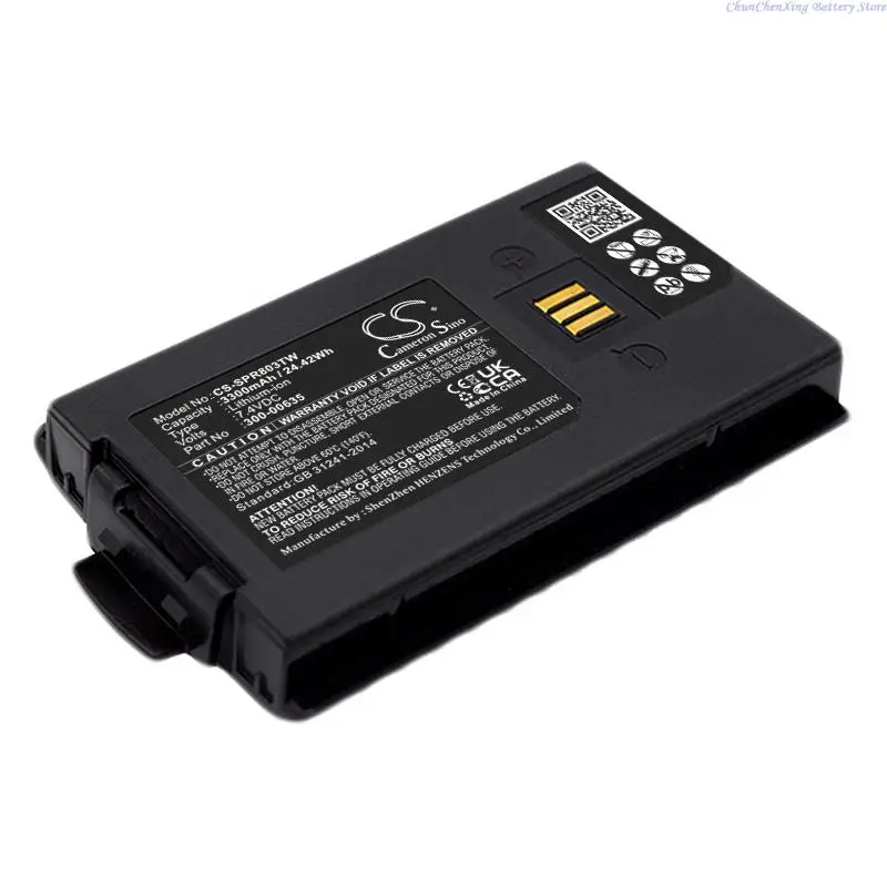 Replacement 7.4V 3300mAh Two-Way Radio Battery for Sepura SC2024 STP8000 STP8038 STP8040 STP8080 STP8100 STP9200 STP9100 STP9000