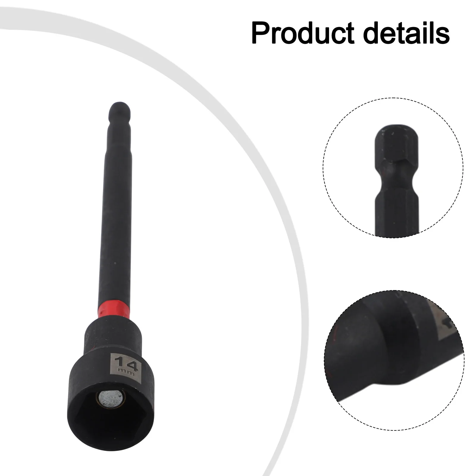 

Home Improvement Hexagon Nut Driver 150mm Extension Chrome Vanadium Steel Tool Wrench 13 Piece Set Bit Adapter