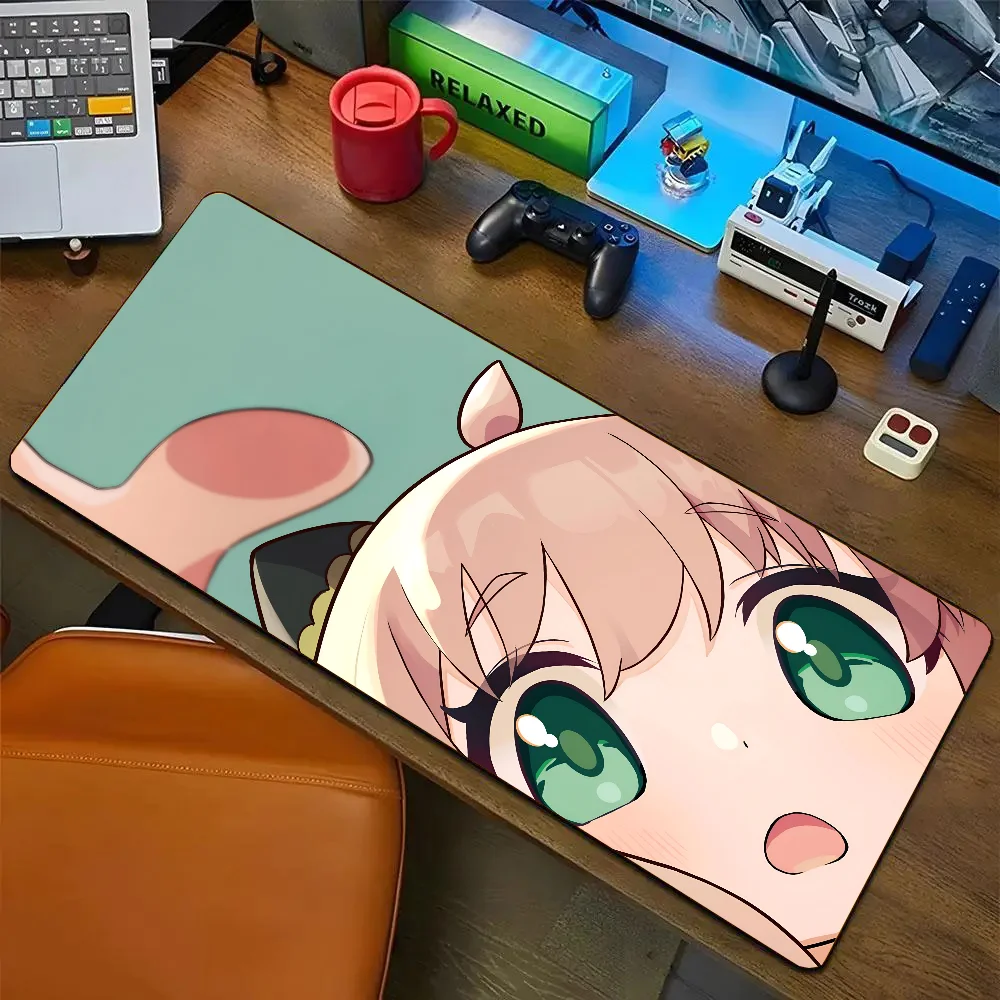 1pc anime hot cute S-SPYFAMILY Non-slip Mouse Pad Suitable For Office Computers Laptops E-sports Game Desk Mats XXL Keyboard