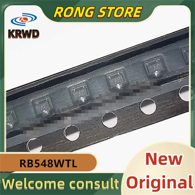 30PCS 3V New and original RB548WTL RB548W 30V 100MA EMD-3