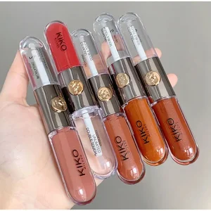 Großhandel Kiko Make -up Doppelte Lipgloss Lipöl Sexy Pflaumen Lip Glühöl Bunte Lippen Spiegel Spiegel 8 Hauptverkäufe Kiko Makeup - №2