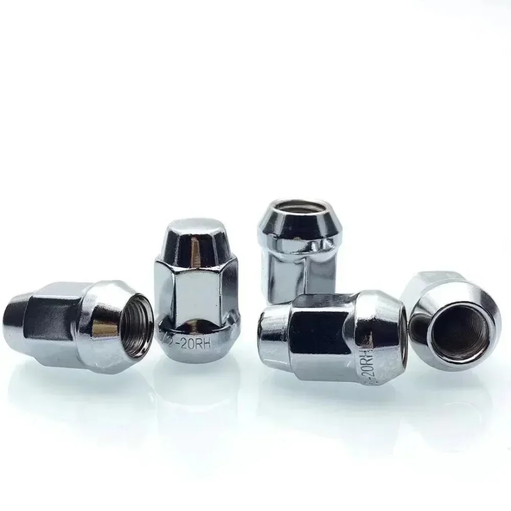 

1pc Wheel Lug Nuts Suit for Jeep Wrangler M1/2''-20 Hex 19mm Thickness 35mm