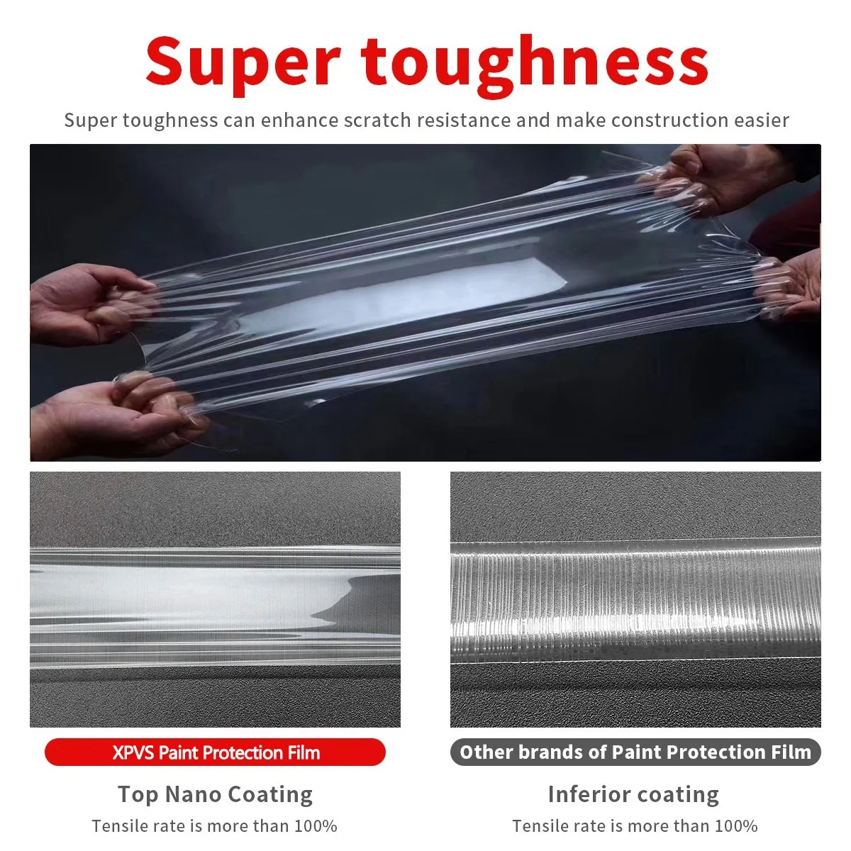 Film Pelindung Cat Keramik Anti Gores XPVS Ppf Tpu 7.5mil Nano Coating Film Pelindung Cat Tpu Ppf