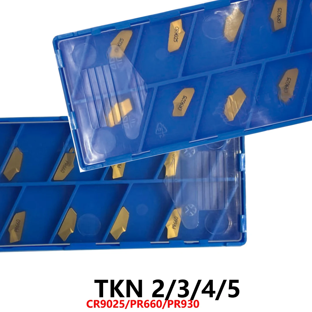 

Оригинальный TKN2 TKN3 TKN4 TKN5 CR9025 PR660 PR930 TN90 Твердосплавные вставки Лезвия с ЧПУ Держатель инструментов Хвостовик TKN 2 3 4 5 10 шт./кор.