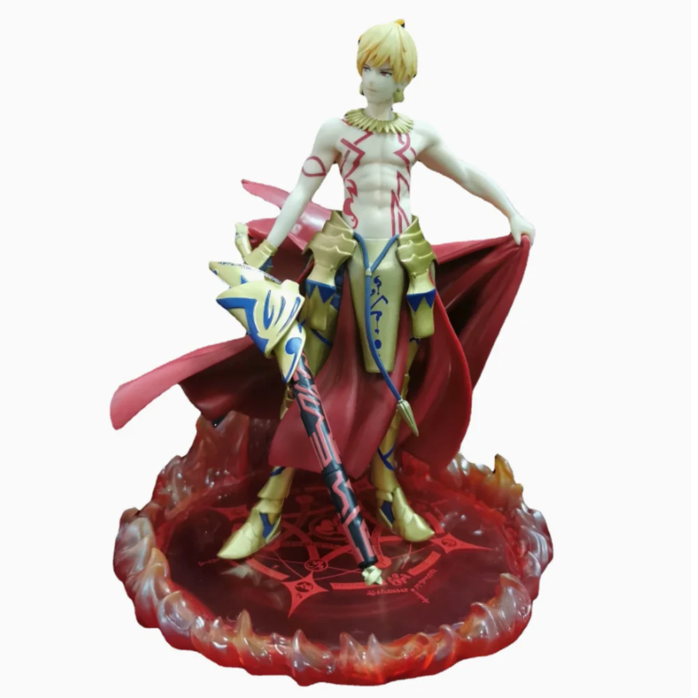 

Anime Figure Fate/Grand Order Gilgamesh PVC Model Statue Desktop Decoration Ornaments Kids Christmas Birthday Gifts Toys