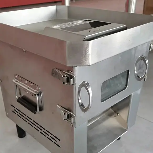 Electric Meat Cutter Commercial Stainless Steel Vegetable Fruit Shredder Kitchen Appliance for Business Use