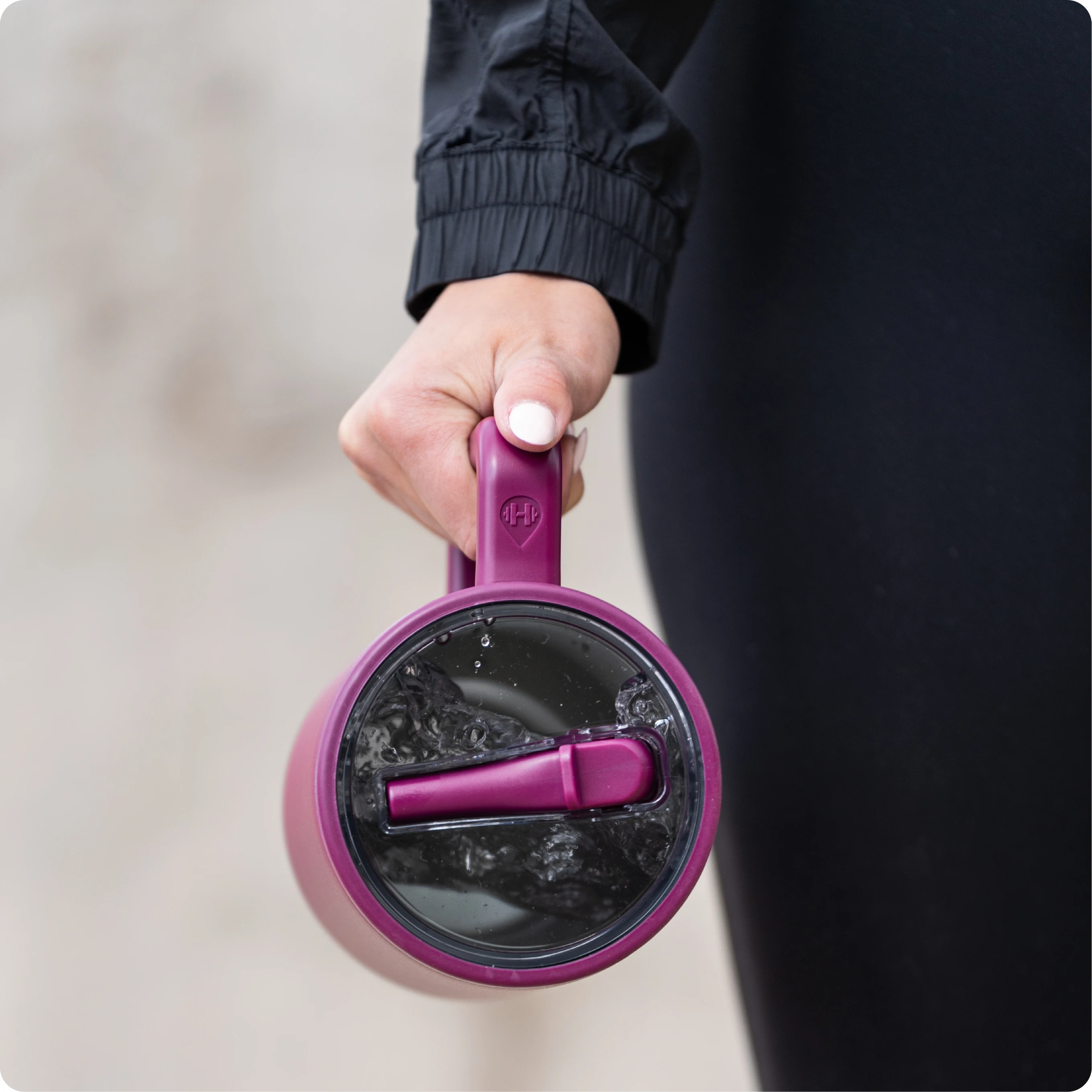 المسافر 32 أوقية بهلوان غطاء من القش مكنسة من الفولاذ المقاوم للصدأ معزول سيارة القدح جدار مزدوج الحرارية مثلج السفر