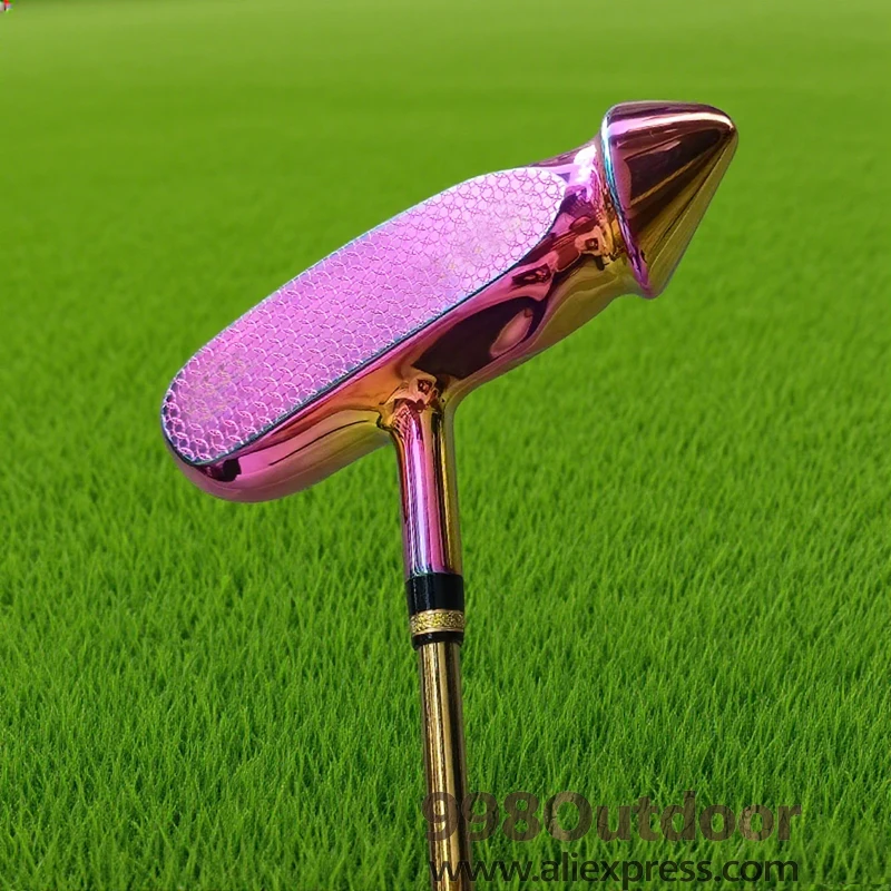 Golf Club Color Golf Putter Personalized Golf Gifts Men's PU Grip Steel Shaft 33 34 or 35 Inch Golf Sport Supplies