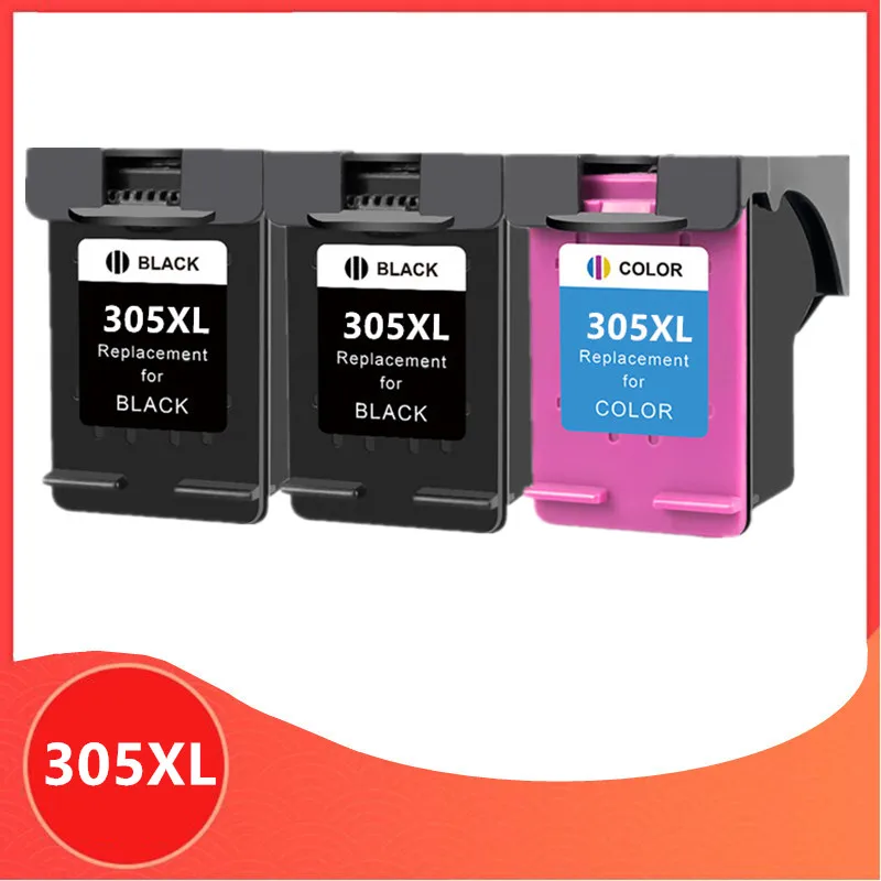 compativel cartucho de tinta 305xl substituicao para hp 305 xl para hp305 deskjet 2320 2710 2720 2730 1210 1215 impressora 01