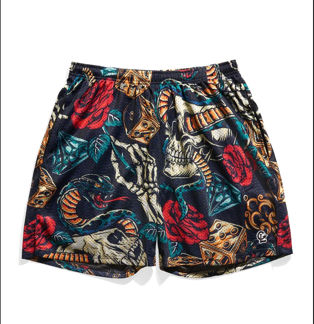 

Miniso Street Life Summer Casual shorts for men, women and children, fashionable graphic printing breathable quick-drying shorts