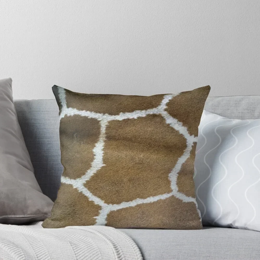 

Giraffe Fur Print Throw Pillow covers for pillows pillows decor home ornamental pillows Sitting Cushion pillow