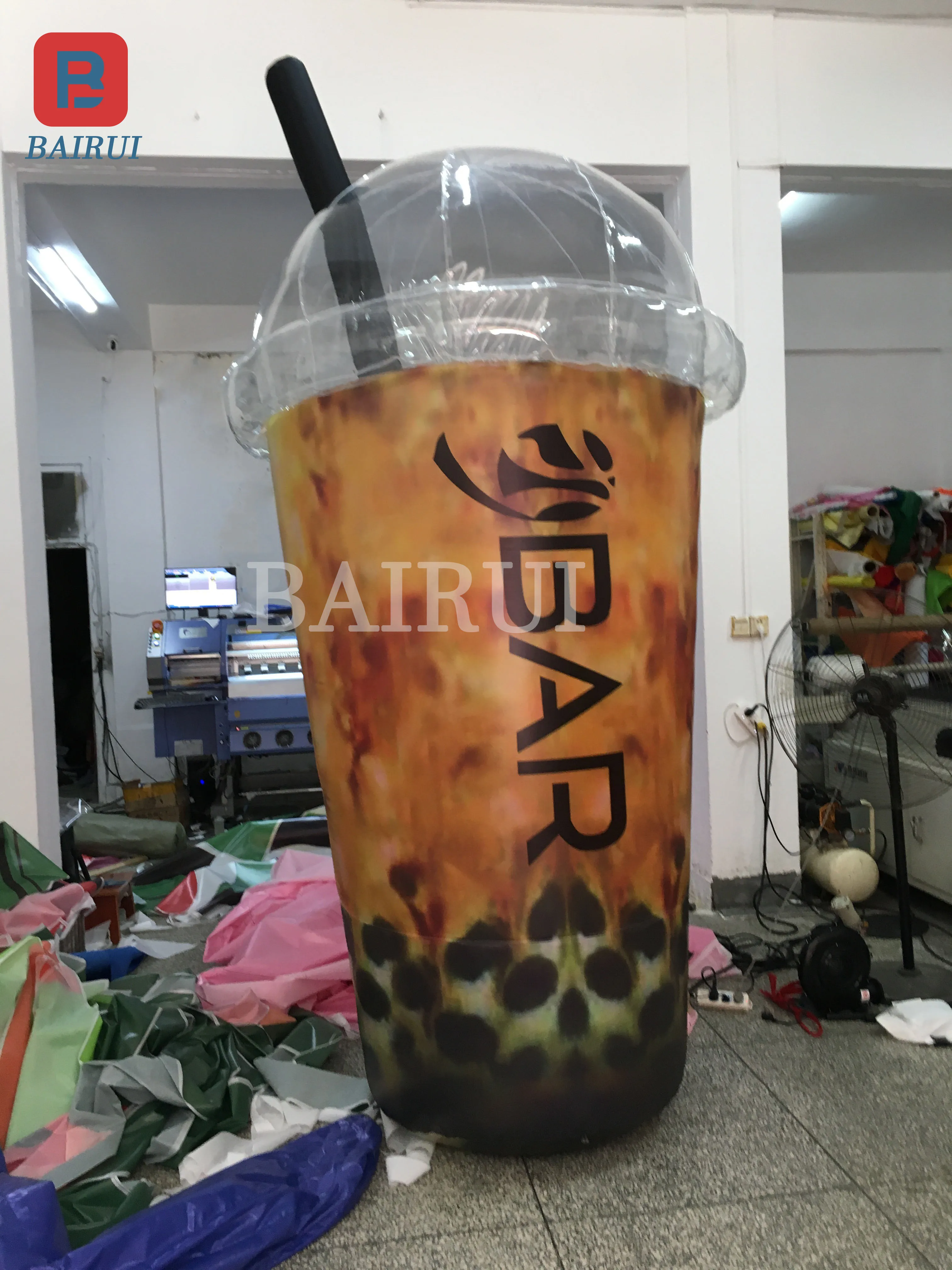 

Inflatable creative imitation milk tea model air model milk tea shop door decoration outdoor publicity props market