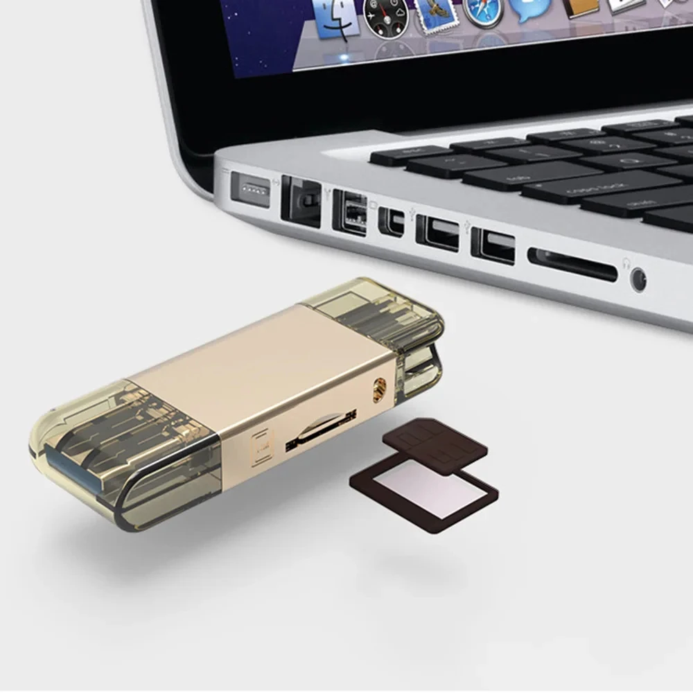 High Speed Memory Card Adapters para Huawei, Tipo C, TF Micro SD Card Reader, Conversores de Telefone Móvel, OV 3.0, 2 em 1