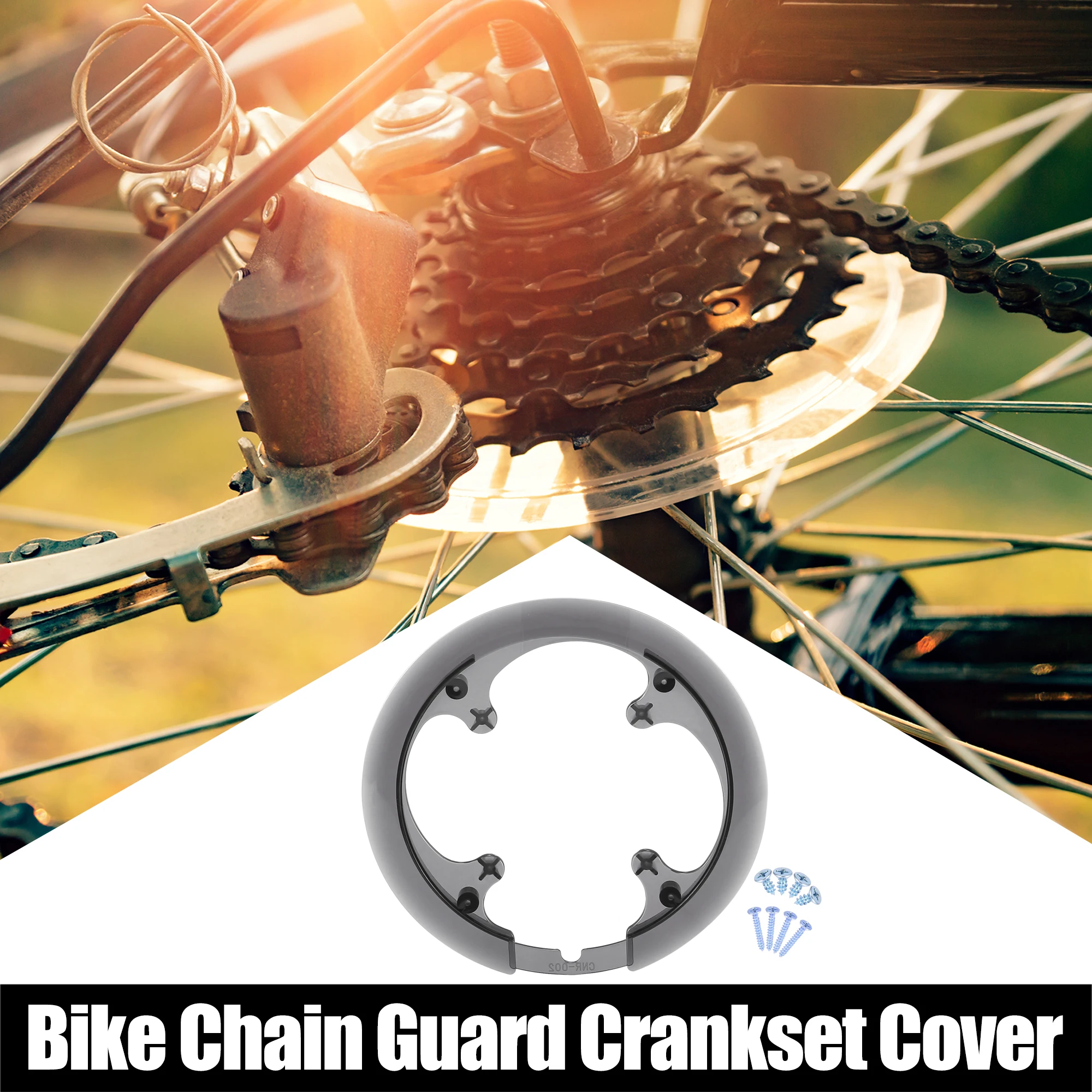 X Autohaux 42 44 Teeth 7.4cm 9.5-10.5cm Bicycle Bike Crankset Chain Wheel Cover Guard Sprocket
