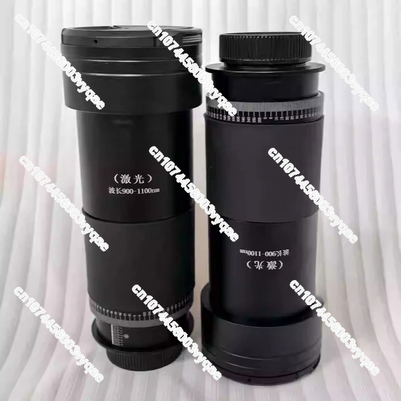 high-temperature resistant quartz lens Double-sided nano-gold coating pump 100-meter condenser 50x handheld laser lens pump