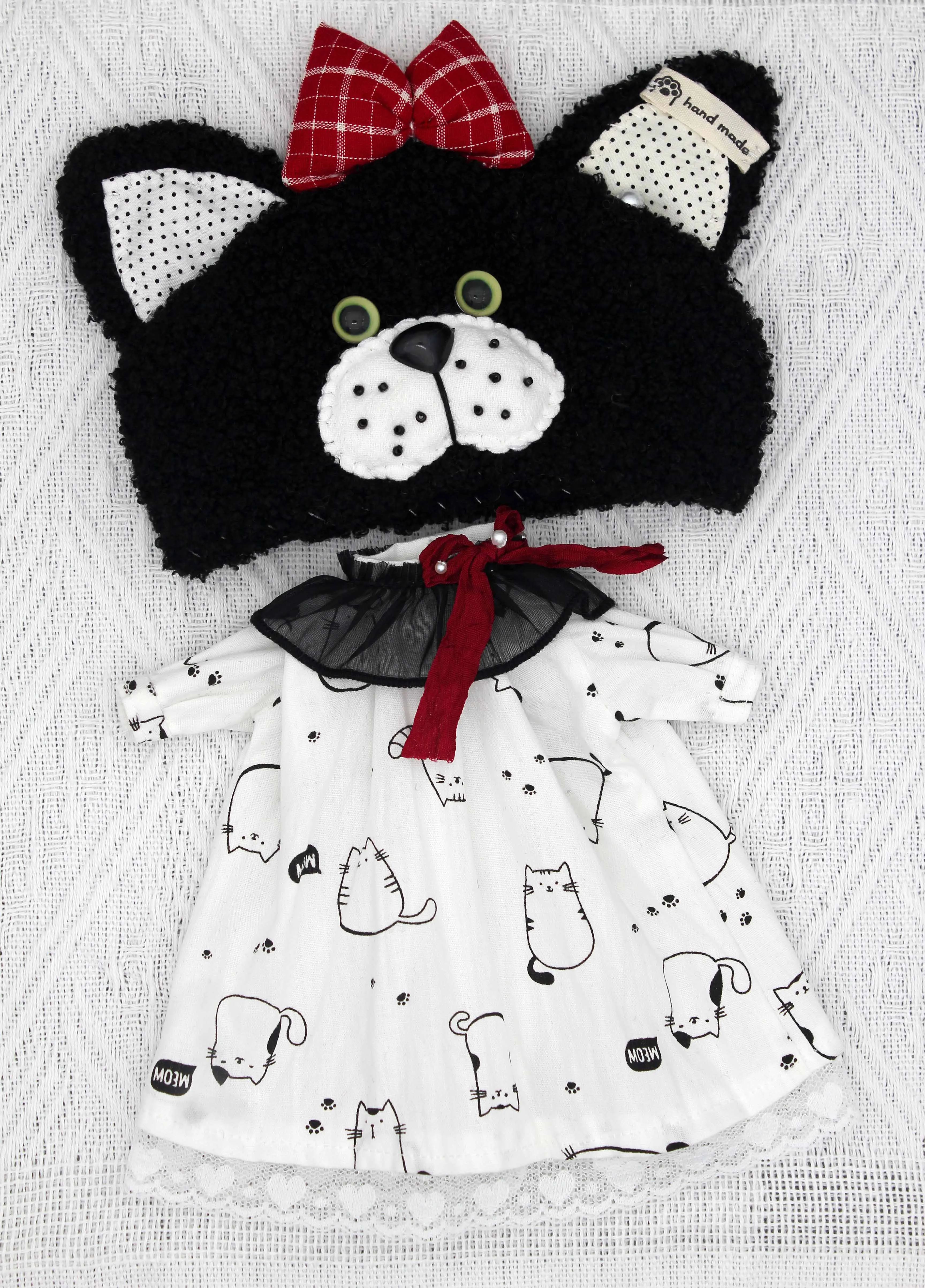 

Одежда для кукол Dula: платье 2026, юбки с черными кошачьими ушками для кукол Blythe ob24 ob22, Azone Licca, ICY, JerryB 1/6