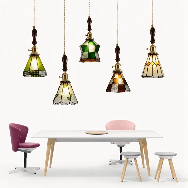 

Лофт Nordic Lighting Тиффани Подвесные Подвесные Светильники Потолочный Современный Подвесной Светильник Гостиная Кухня Люстра Домашние Светильники
