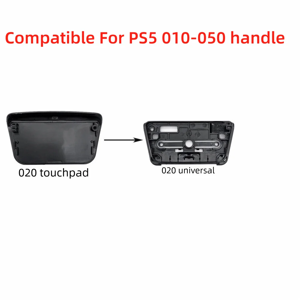 Plastic Game Controller Touchpad Lightweight Decorative Touch Panel Cover Replacement Gamepad Accessories for PS5 BDM010-050