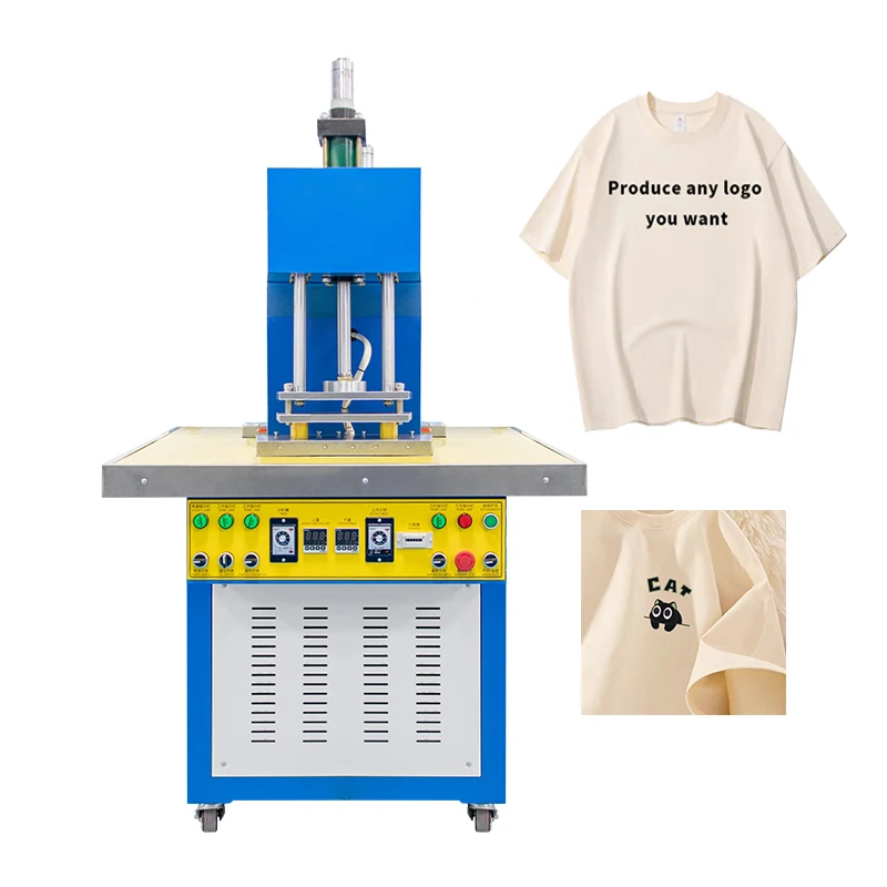 Garment Heat Transfer Machine Garment Clothing Label Heat Transfer 3D Logo Silicone Garment Heat Transfer Label