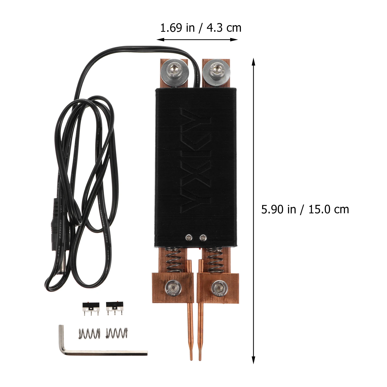 

Dual 18650 Spot Welder Pen Portable Diy Welding Tool With Dual Springs Built-In Limit Switch For Long Time Use Handheld Spot