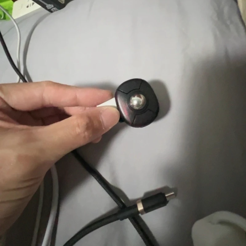 NEW Sky Ring Mouse Custom Wireless 2.4GHz+Bluetooth Trackball Ring Mouse for Tablet Phone Ergonomics for Gamers Design Miuse