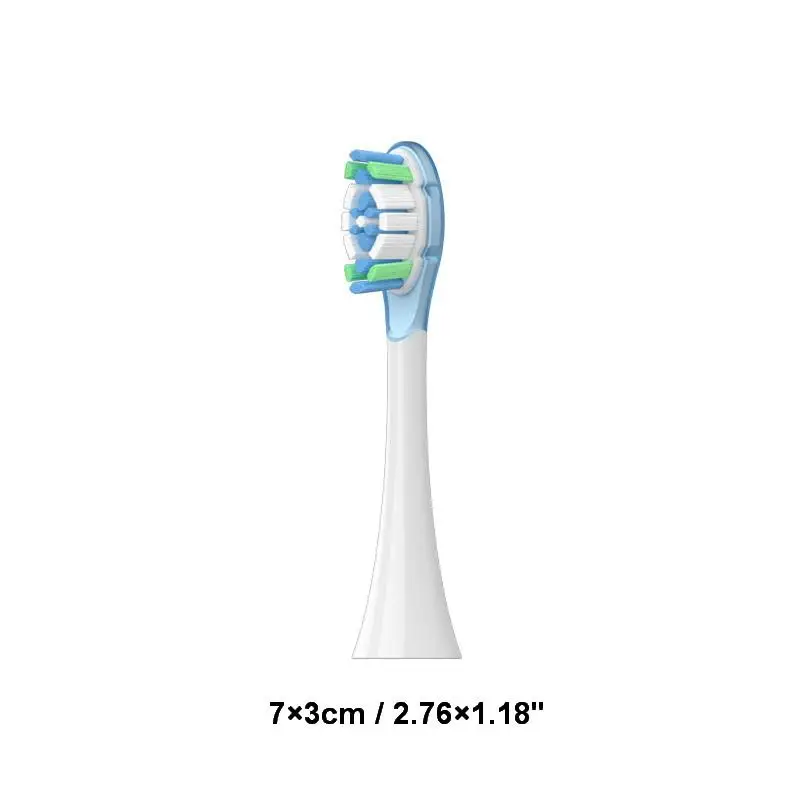 4Pcs Soft Bristle Replacement Brush Heads Fit Oscillation Electric Toothbrush Pro MES610 MES609