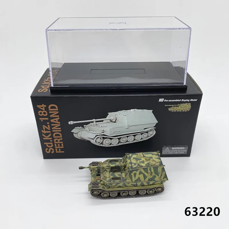 Dragon 1/72 Scale WW2 German Tank Model Sd.Kfz.184 Ferdinand Destroyer NO.63220 Vehicles The Battle of Kursk Collection