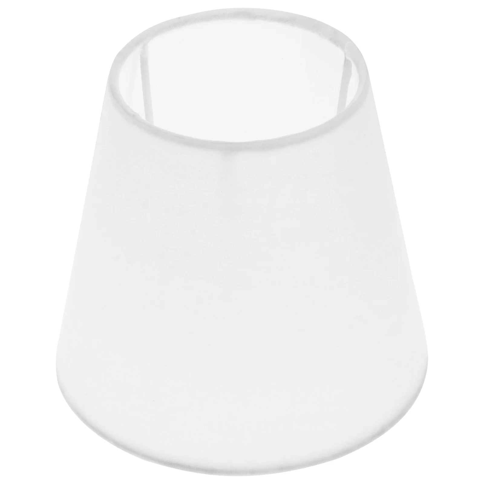 Fabric Lampshade Cover White Cloth Accessories Protector Anti Fade Light Fixture Bedroom Living Room Hall Coffee Shop