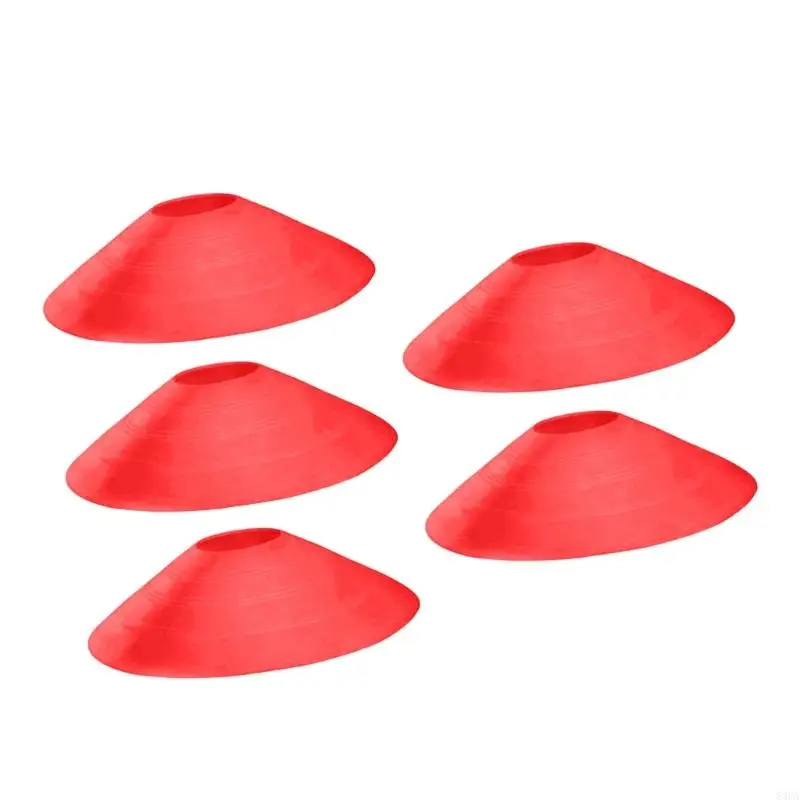Set 5 Disc Pelatihan Tebal Tekstur Polyethylene Sempurna untuk berbagai pelatihan bor olahraga dan aktivitas luar ruangan