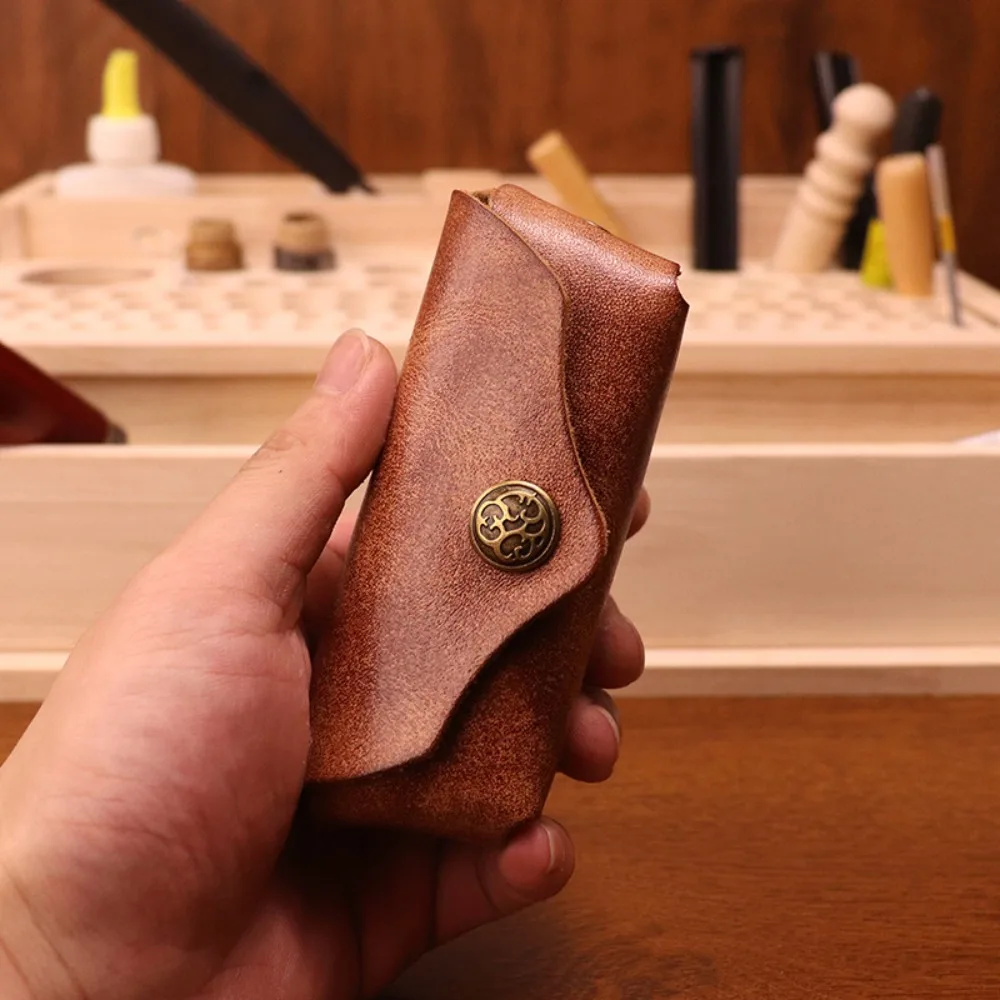 New and Old Key Bag, Retro Unisex Storage, Antiques, Cultural and Play Disc Beads Storage Small Bag. Casual Premium Minimalist