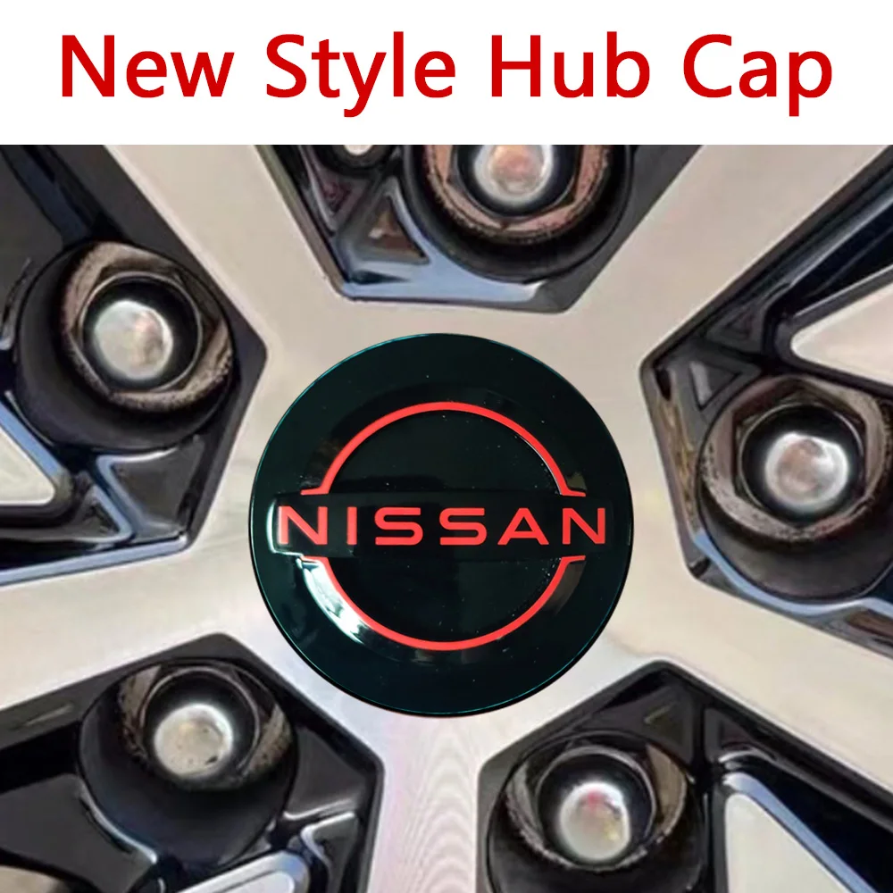 New Style Wheel Center Caps Logo Dust-Proof Emblem Accessories 63mm 54mm 51mm For Nissan NAVARA Qashqai X-Trail JUKE Sentra